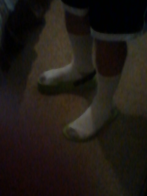Yes I glued socks to flip flops and called them slippers